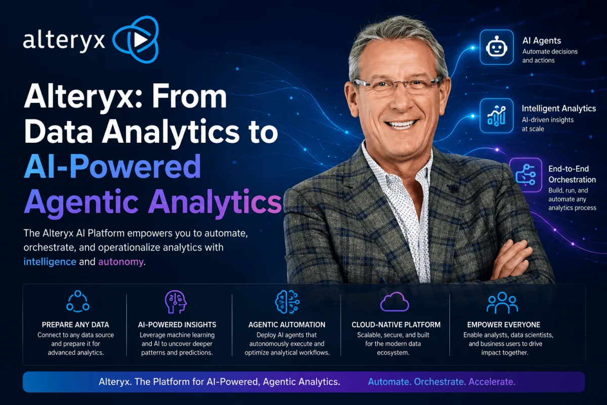 Alteryx: From Data Analytics to AI-Powered Agentic Analytics
