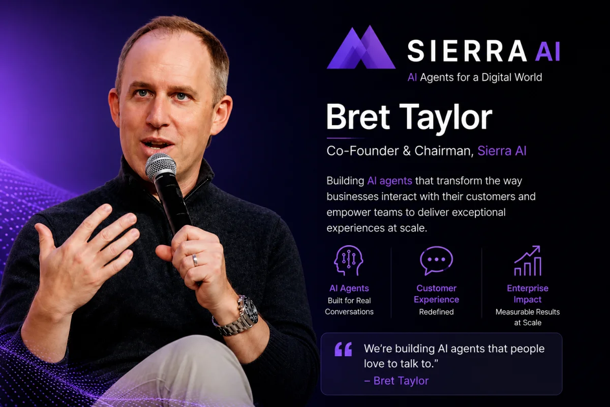 Bret Taylor Success Story: How the Sierra AI Founder Built a $15.8 Billion AI Startup in Just Two Years