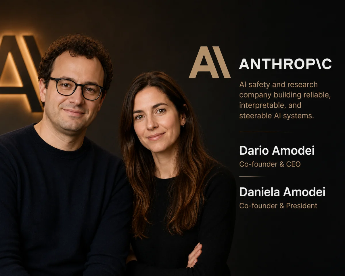 Dario & Daniela Amodei Success Story: How Anthropic Became One of the World's Leading AI Companies