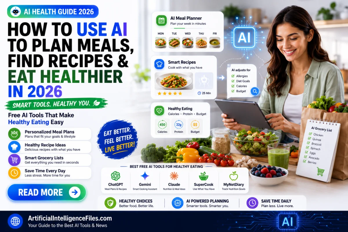 How to Use AI to Plan Meals, Find Recipes, and Eat Healthier in 2026